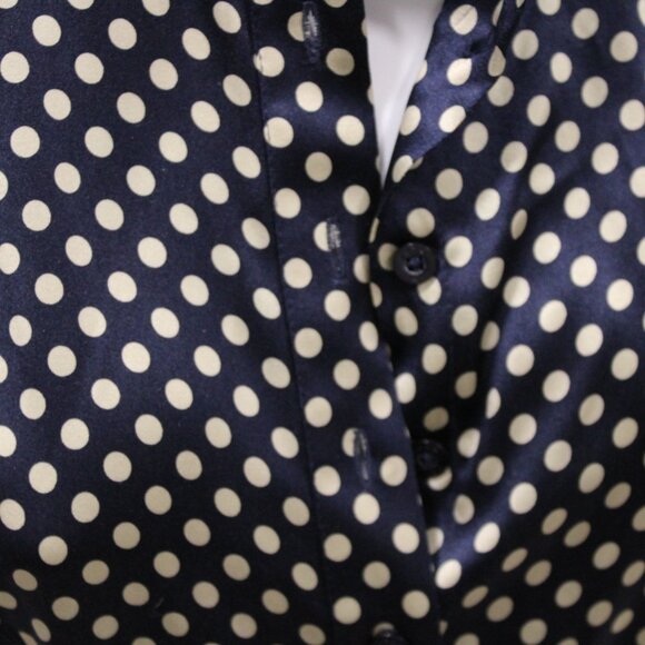 office siren silk bebe top blouse - Picture 8 of 8